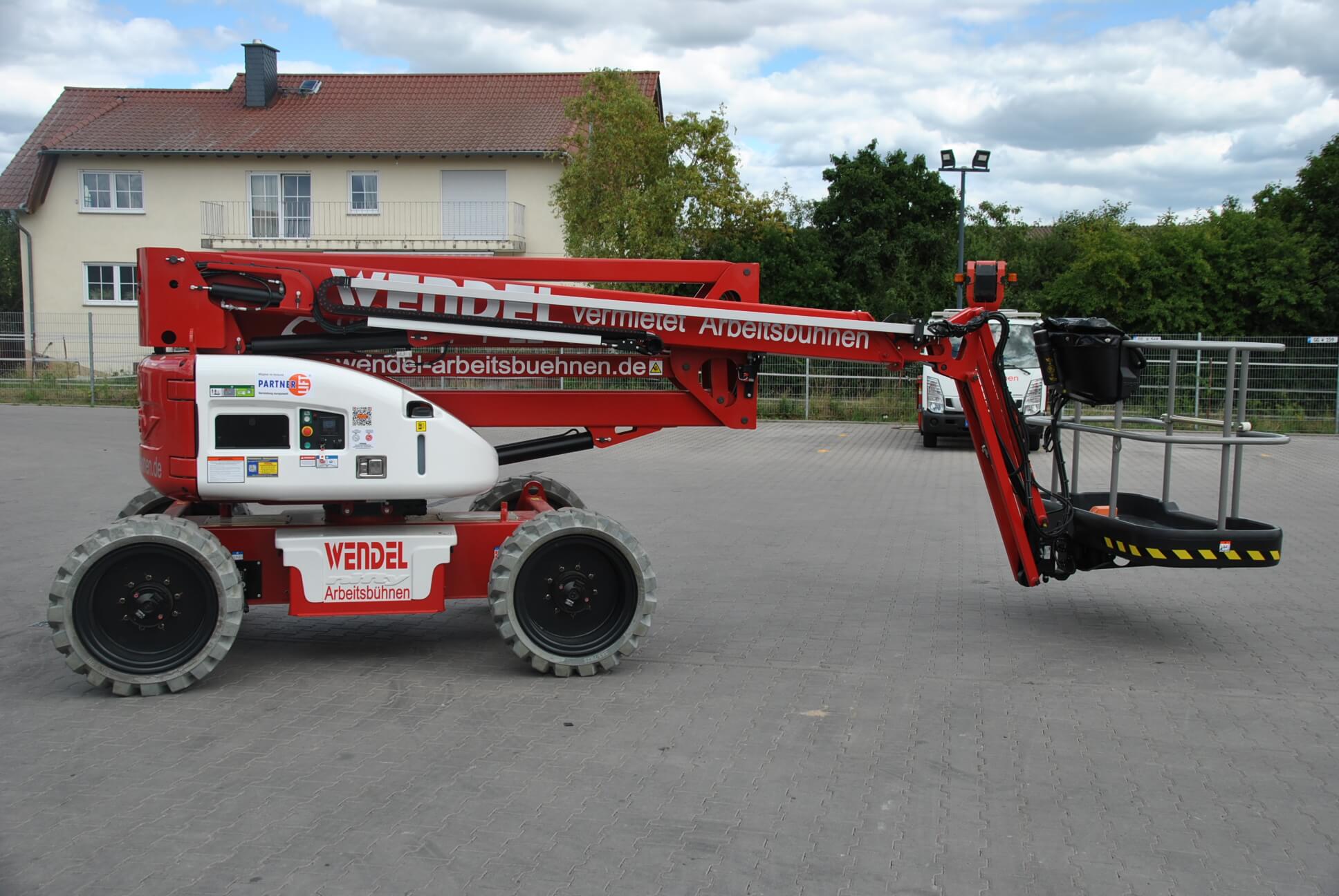  HR 17 DE 4×4 Hybrid Gelenk-Teleskop-Arbeitsbühne